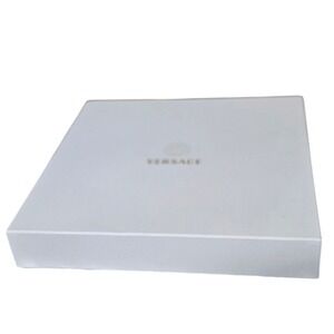 Authentic Versace White Gift Box – Jewelry / Accessory Box - Medusa Logo  NEW